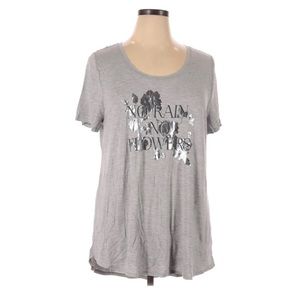 Lane Bryant Grey Graphic tshirt